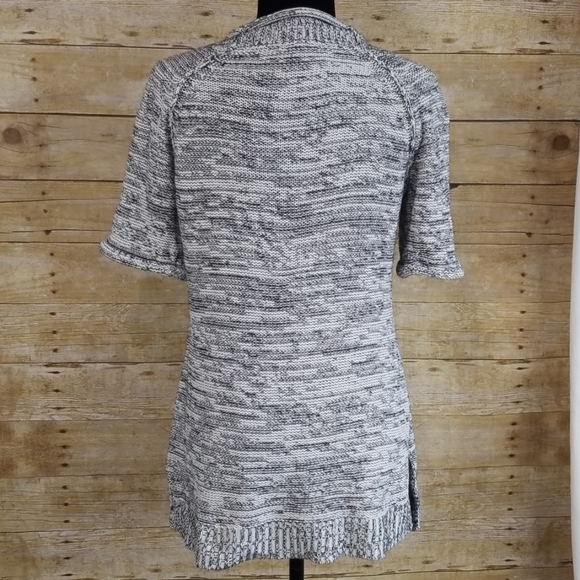 Cabi 973 Marled Pullover Short Sleeve Sweater - Picture 6 of 7